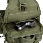 G4Free Activewear - G4Free Tactical EDC Sling Bag Backpack with Pistol Holster -D02V759D-D02V759A-D02V759F-D02V759B