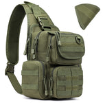 G4Free Activewear - G4Free Tactical EDC Sling Bag Pack with Pistol Holster -D02V666A-D02V666B
