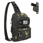 G4Free Activewear - G4Free Tactical Military Rover Shoulder Sling Pack -TN22B161B-TN22B161C-TN22B161A