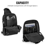 G4Free Activewear - G4Free Tactical Military Rover Shoulder Sling Pack -TN22B161B-TN22B161C-TN22B161A