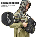 G4Free Activewear - G4Free Tactical Military Rover Shoulder Sling Pack -TN22B161B-TN22B161C-TN22B161A