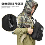 G4Free Activewear - G4Free Tactical Military Rover Shoulder Sling Pack -TN22B161B-TN22B161C-TN22B161A