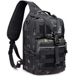 G4Free Activewear - G4Free Tactical Sling Backpack Big Molle EDC Assault Range Bag Pack Military Style for Concealed Carry -D02V676A-D02V676C