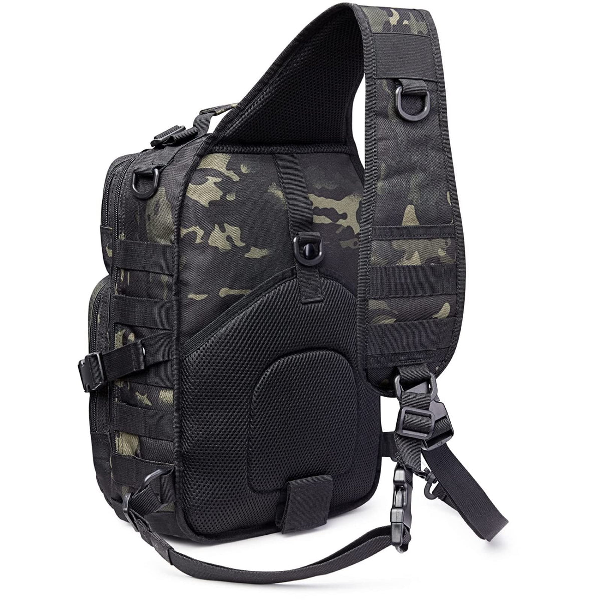 G4Free Activewear - G4Free Tactical Sling Backpack Big Molle EDC Assault Range Bag Pack Military Style for Concealed Carry -D02V676A-D02V676C