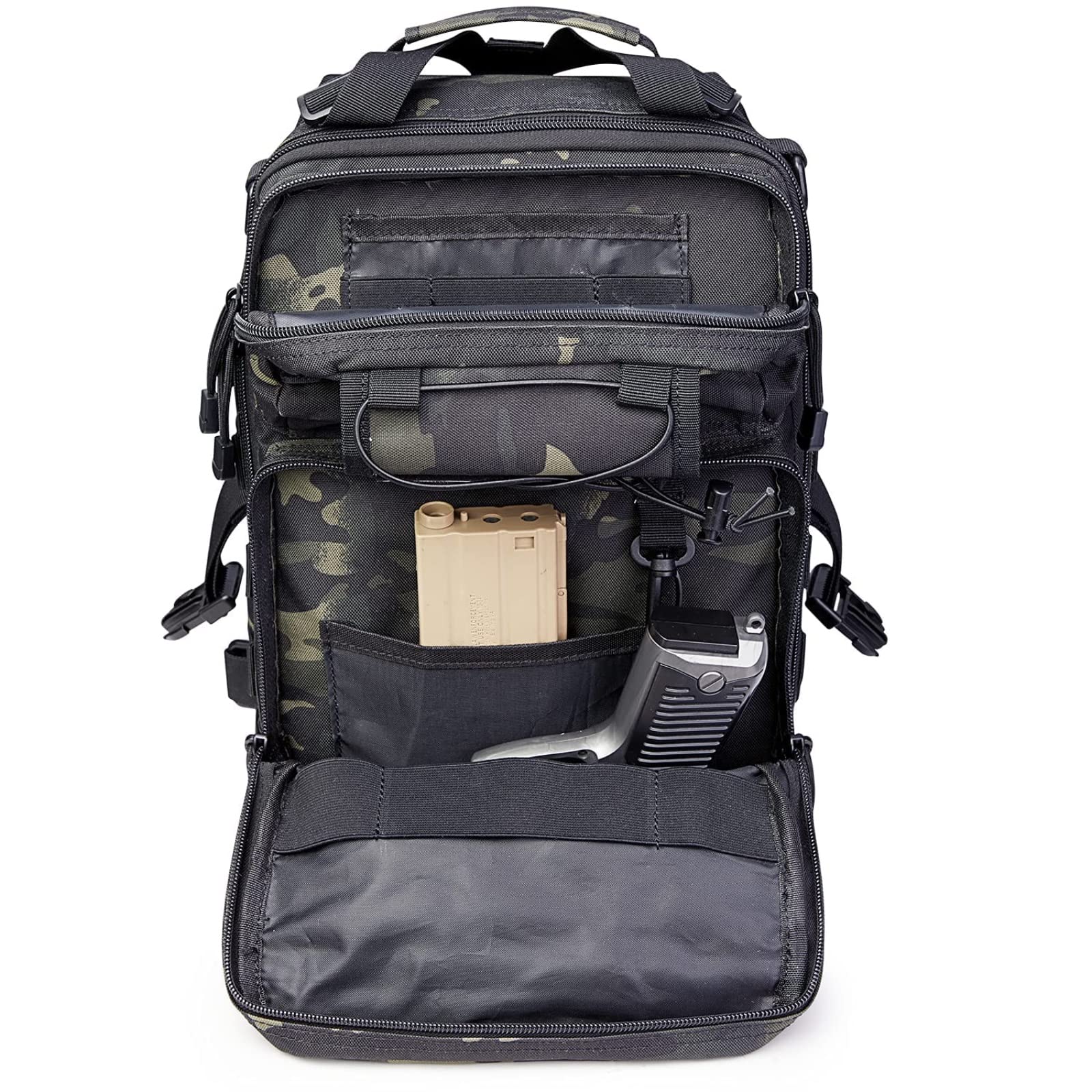 G4Free Activewear - G4Free Tactical Sling Backpack Big Molle EDC Assault Range Bag Pack Military Style for Concealed Carry -D02V676A-D02V676C