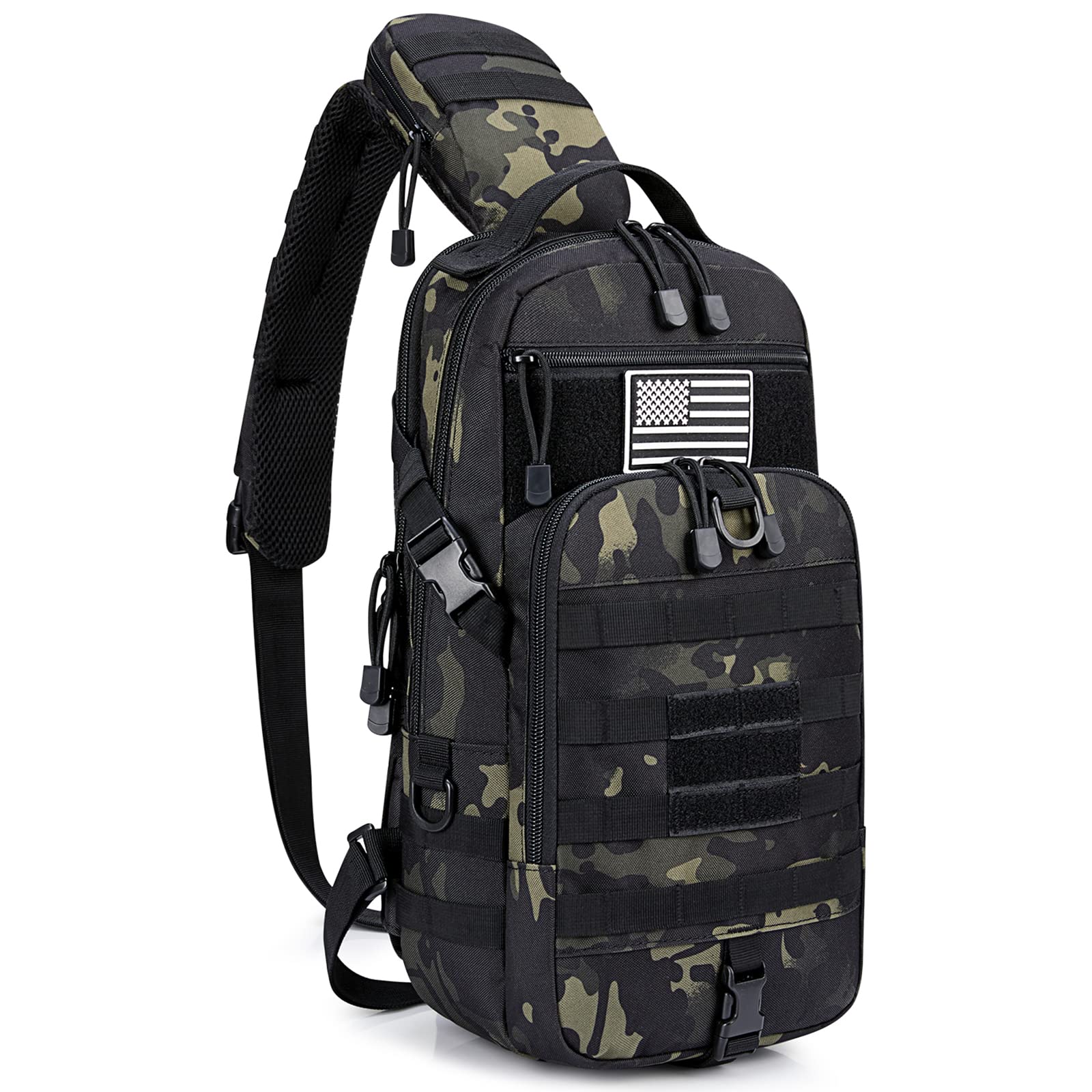 G4Free Activewear - G4Free Tactical Sling Bag -D02V681A-D02V681C