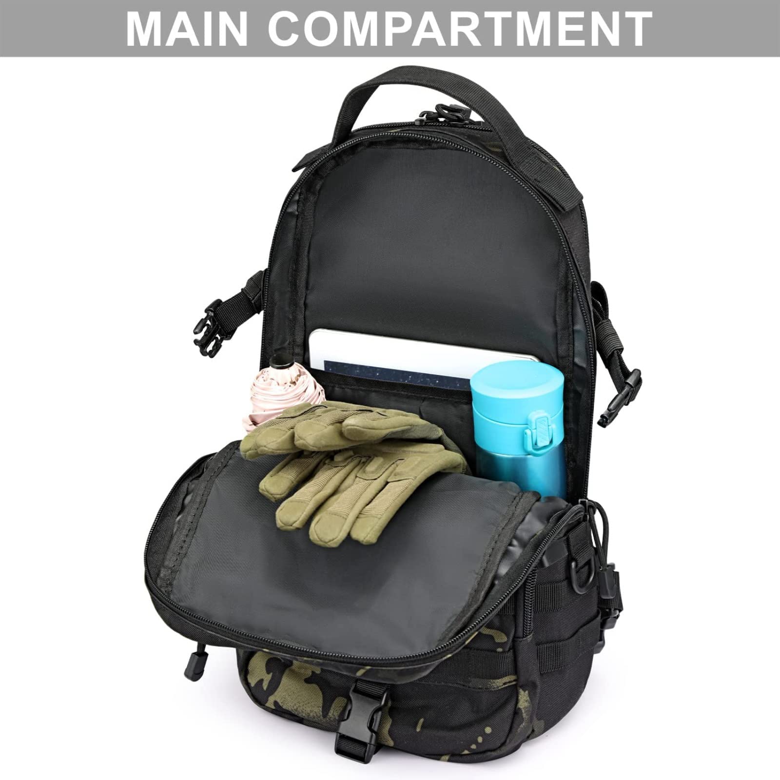 G4Free Activewear - G4Free Tactical Sling Bag -D02V681A-D02V681C