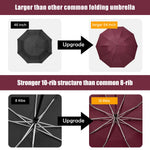 G4Free Activewear - G4Free UPF 50+ UV Protection 54 Inch Large Reverse Travel Umbrella -NT21A010B-NT21A010A-NT21A010C-NT21A010D-NT22A170A