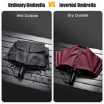 G4Free Activewear - G4Free UPF 50+ UV Protection 54 Inch Large Reverse Travel Umbrella -NT21A010B-NT21A010A-NT21A010C-NT21A010D-NT22A170A