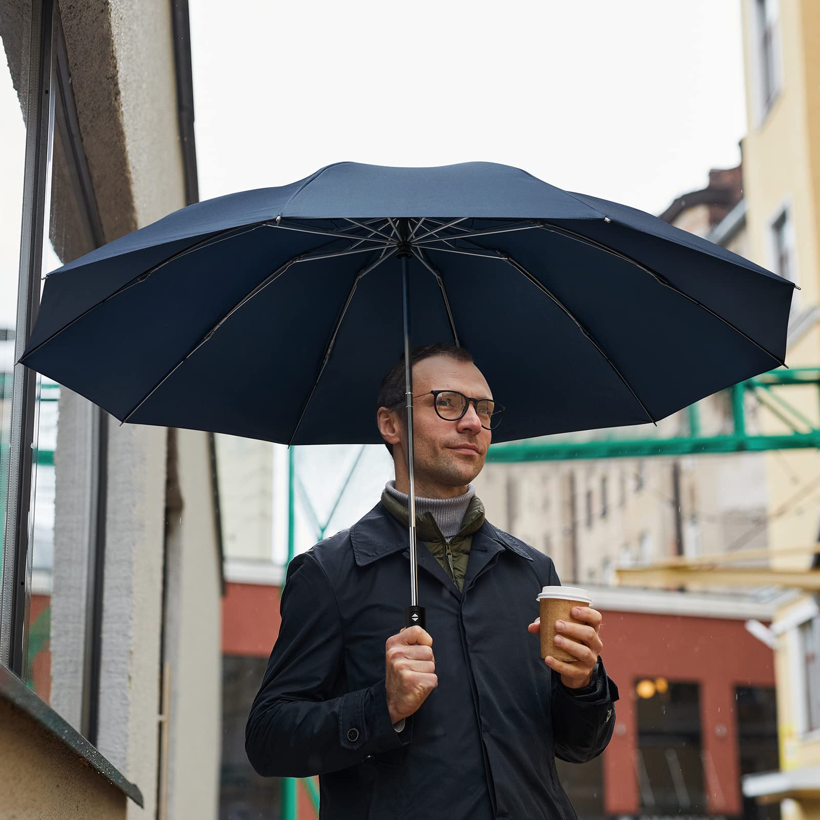 G4Free Activewear - G4Free UPF 50+ UV Protection 54 Inch Large Reverse Travel Umbrella -NT21A010B-NT21A010A-NT21A010C-NT21A010D-NT22A170A