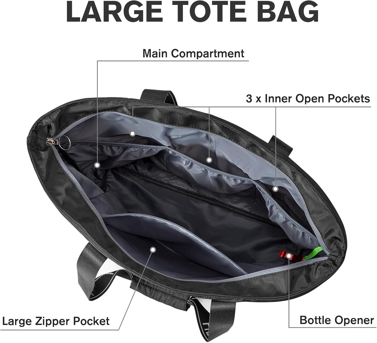 G4Free Activewear - G4Free Waterproof Women Personalized Strap Tote Bag -TN24B344A-TN24B344C-TN24B344B