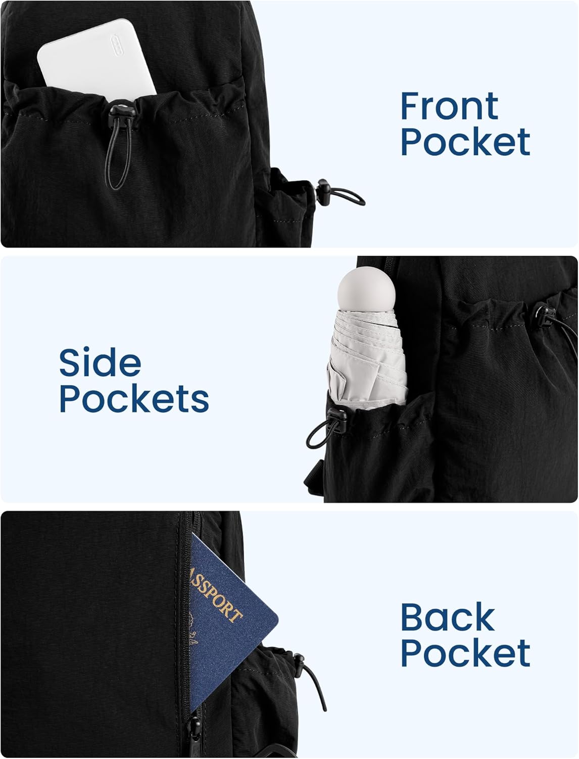 G4Free Activewear - G4Free Women Casual Crossbody Handbag Shoulder Bag -TN24B456A-TN24B456B-TN24B456C