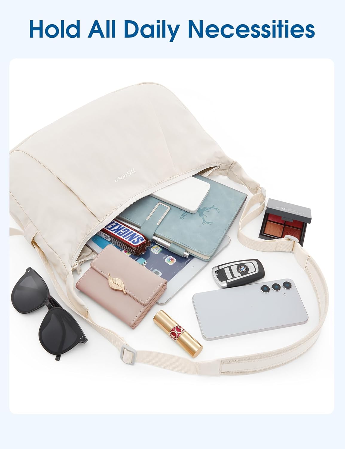 G4Free Activewear - G4Free Women Crescent Purse Crossbody Shoulder Handbag -TN24B442B-TN24B442C-TN24B442A