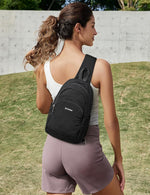 G4Free Activewear - G4Free Women Crossbody Casual Sling Chest Backpack -TN24B440B-TN24B440A-TN24B440C