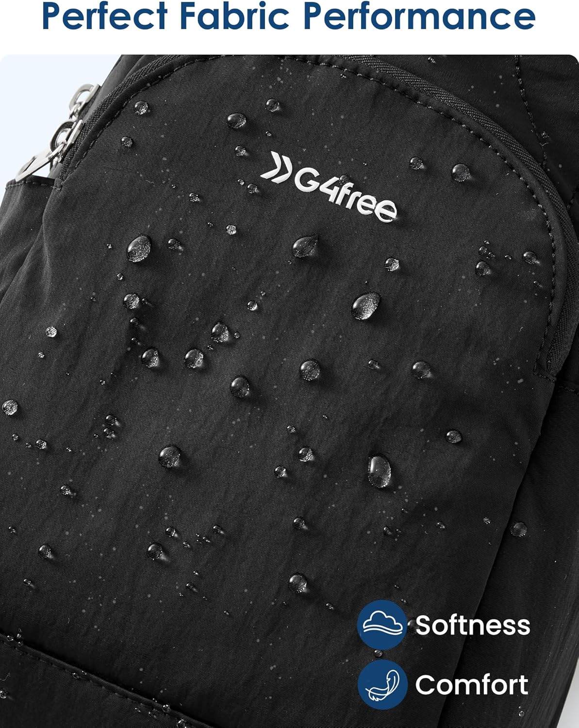 G4Free Activewear - G4Free Women Crossbody Casual Sling Chest Backpack -TN24B440B-TN24B440A-TN24B440C