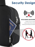 G4Free Activewear - G4Free Women Crossbody Casual Sling Chest Backpack -TN24B440B-TN24B440A-TN24B440C