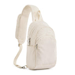 G4Free Activewear - G4Free Women Crossbody Casual Sling Chest Backpack -TN24B440B-TN24B440A-TN24B440C
