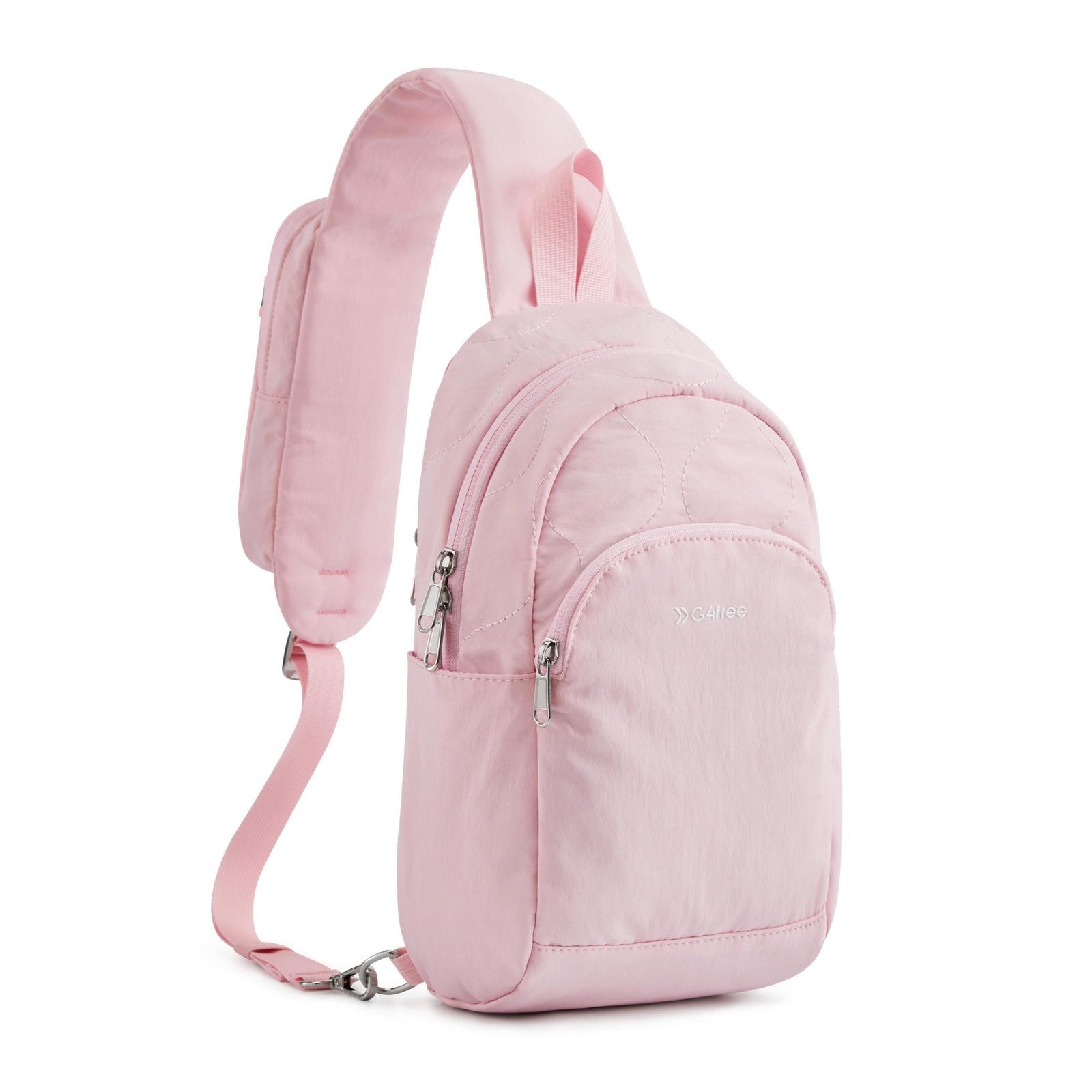 G4Free Activewear - G4Free Women Crossbody Casual Sling Chest Backpack -TN24B440B-TN24B440A-TN24B440C