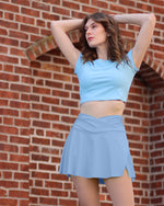 G4Free Activewear - High-Rise Athletic Golf Short Skirt -GF22H058AA-S-GF22H058AB-M-GF22H058AC-L-GF22H058AD-XL-GF22H058AE-XXL