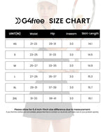 G4Free Activewear - High-Rise Athletic Golf Short Skirt -GF22H058AA-S-GF22H058AB-M-GF22H058AC-L-GF22H058AD-XL-GF22H058AE-XXL