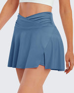 G4Free Activewear - High-Rise Athletic Golf Short Skirt -GF22H058AA-S-GF22H058AB-M-GF22H058AC-L-GF22H058AD-XL-GF22H058AE-XXL