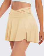 G4Free Activewear - High-Rise Athletic Golf Short Skirt -GF22H058AA-S-GF22H058AB-M-GF22H058AC-L-GF22H058AD-XL-GF22H058AE-XXL