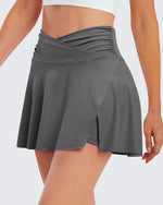 G4Free Activewear - High-Rise Athletic Golf Short Skirt -GF22H058AA-S-GF22H058AB-M-GF22H058AC-L-GF22H058AD-XL-GF22H058AE-XXL