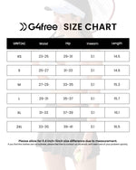 G4Free Activewear - High-Waist Pleated Casual Skorts 15'' -GF23H114AF-XS-GF23H114AA-S-GF23H114AB-M-GF23H114AC-L-GF23H114AD-XL