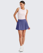 G4Free Activewear - High Waisted Athletic Golf Skorts -GF25H356AA-S-GF25H356AB-M-GF25H356AC-L-GF25H356AD-XL-GF25H356AE-XXL