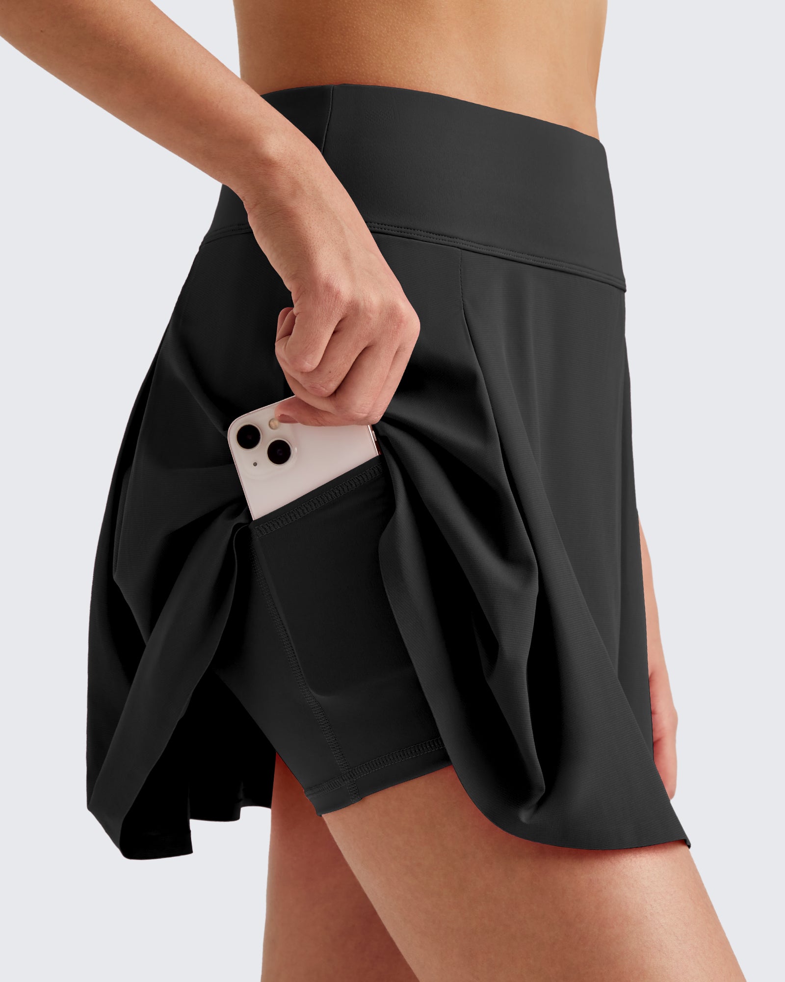 G4Free Activewear - High Waisted Athletic Golf Skorts -GF25H356AA-S-GF25H356AB-M-GF25H356AC-L-GF25H356AD-XL-GF25H356AE-XXL