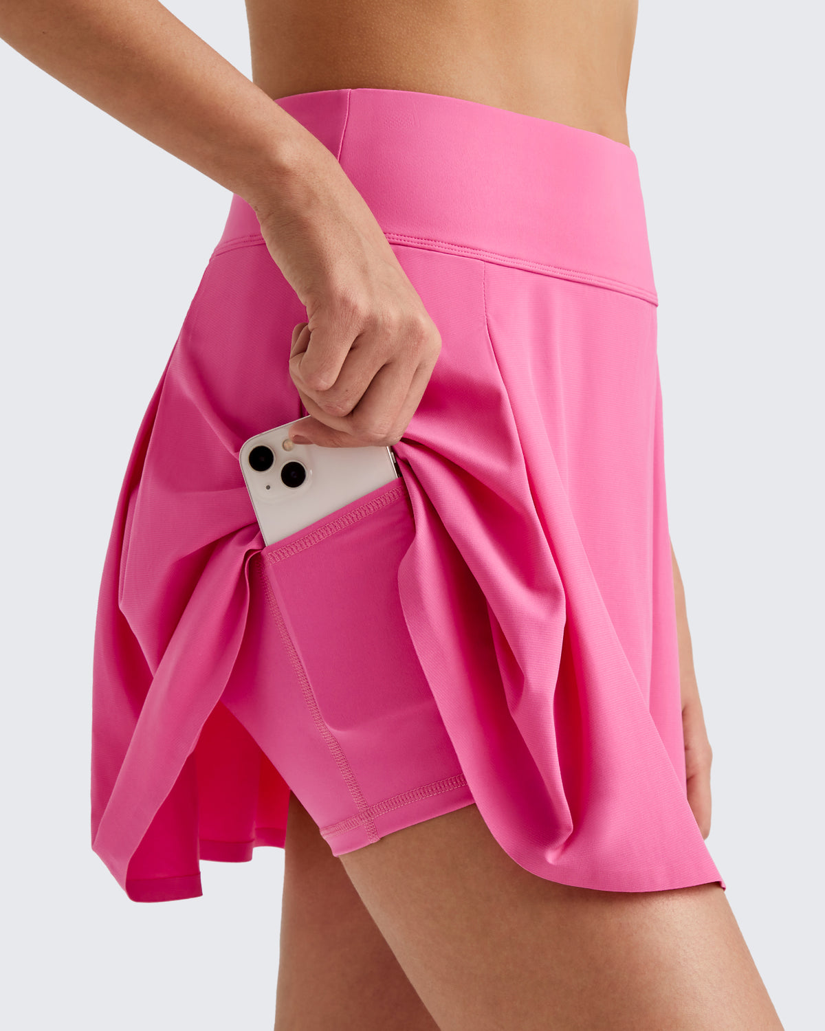 G4Free Activewear - High Waisted Athletic Golf Skorts -GF25H356AA-S-GF25H356AB-M-GF25H356AC-L-GF25H356AD-XL-GF25H356AE-XXL