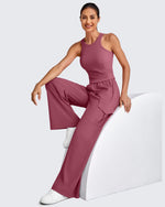 G4Free Activewear - High Waisted Wide Leg Cargo Pants -GF25J437AA-S-GF25J438AA-S-GF25J439AA-S-GF25J437AB-M-GF25J438AB-M