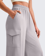 G4Free Activewear - High Waisted Wide Leg Cargo Pants -GF25J437AA-S-GF25J438AA-S-GF25J439AA-S-GF25J437AB-M-GF25J438AB-M