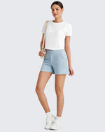 G4Free Activewear - Lightbreeze Batwing Sleeve Workout Tops -GF25K343AA-S-GF25K343AB-M-GF25K343AC-L-GF25K343AD-XL-GF25K343AF-XS