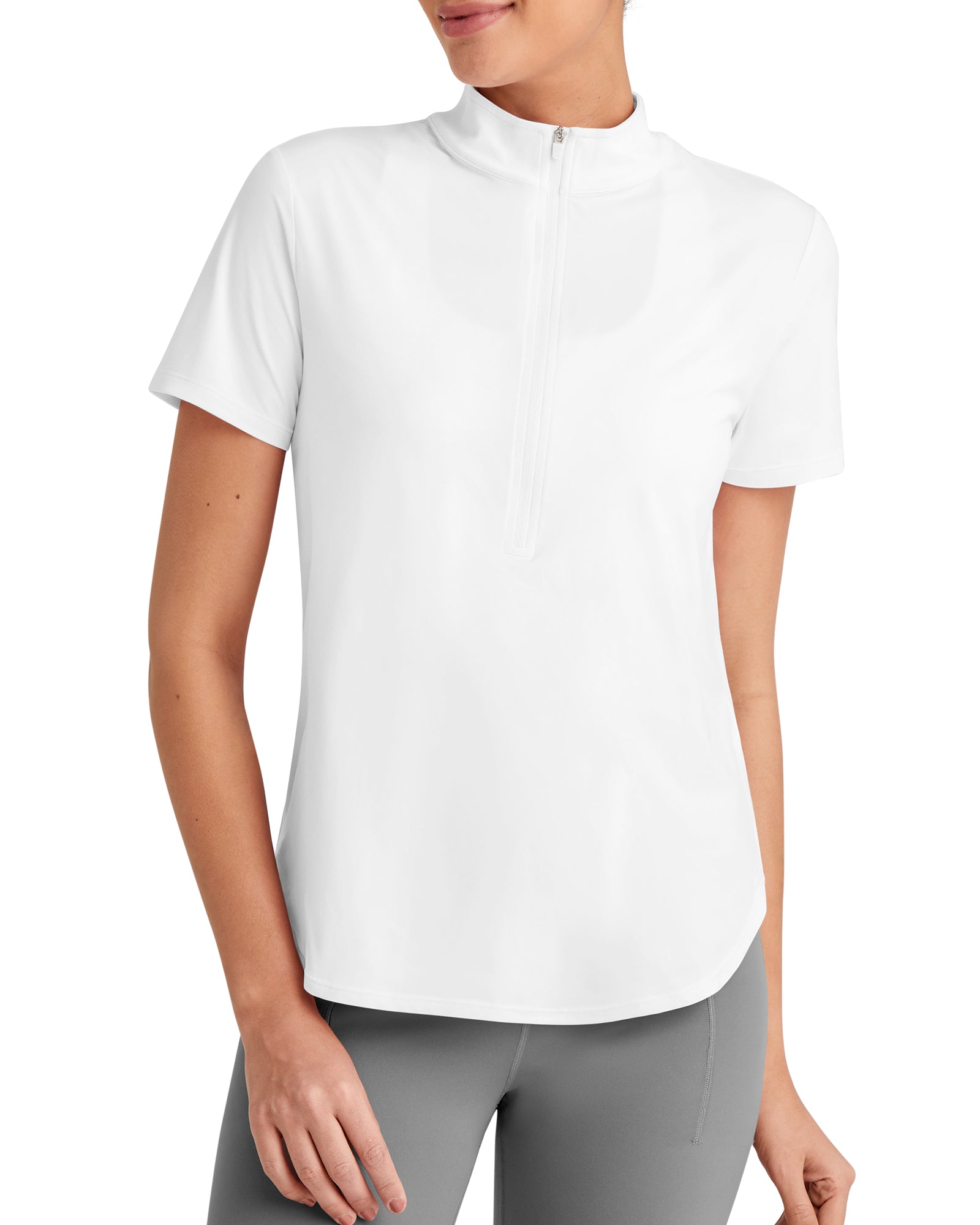 G4Free Activewear - Lightbreeze UPF 50+ Half Zip Golf Short Sleeve -GF25K340AA-S-GF25K340AB-M-GF25K340AC-L-GF25K340AD-XL-GF25K340AE-XXL