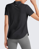 G4Free Activewear - Lightbreeze UPF 50+ Half Zip Golf Short Sleeve -GF25K340AA-S-GF25K340AB-M-GF25K340AC-L-GF25K340AD-XL-GF25K340AE-XXL