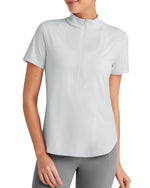 G4Free Activewear - Lightbreeze UPF 50+ Half Zip Golf Short Sleeve -GF25K340AA-S-GF25K340AB-M-GF25K340AC-L-GF25K340AD-XL-GF25K340AE-XXL