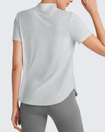 G4Free Activewear - Lightbreeze UPF 50+ Half Zip Golf Short Sleeve -GF25K340AA-S-GF25K340AB-M-GF25K340AC-L-GF25K340AD-XL-GF25K340AE-XXL