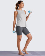 G4Free Activewear - Lightweight Athletic Sleeveless Long Tank Tops -GF25L416BA-S-GF25L416BB-M-GF25L416BC-L-GF25L416BD-XL-GF25L416BE-XXL