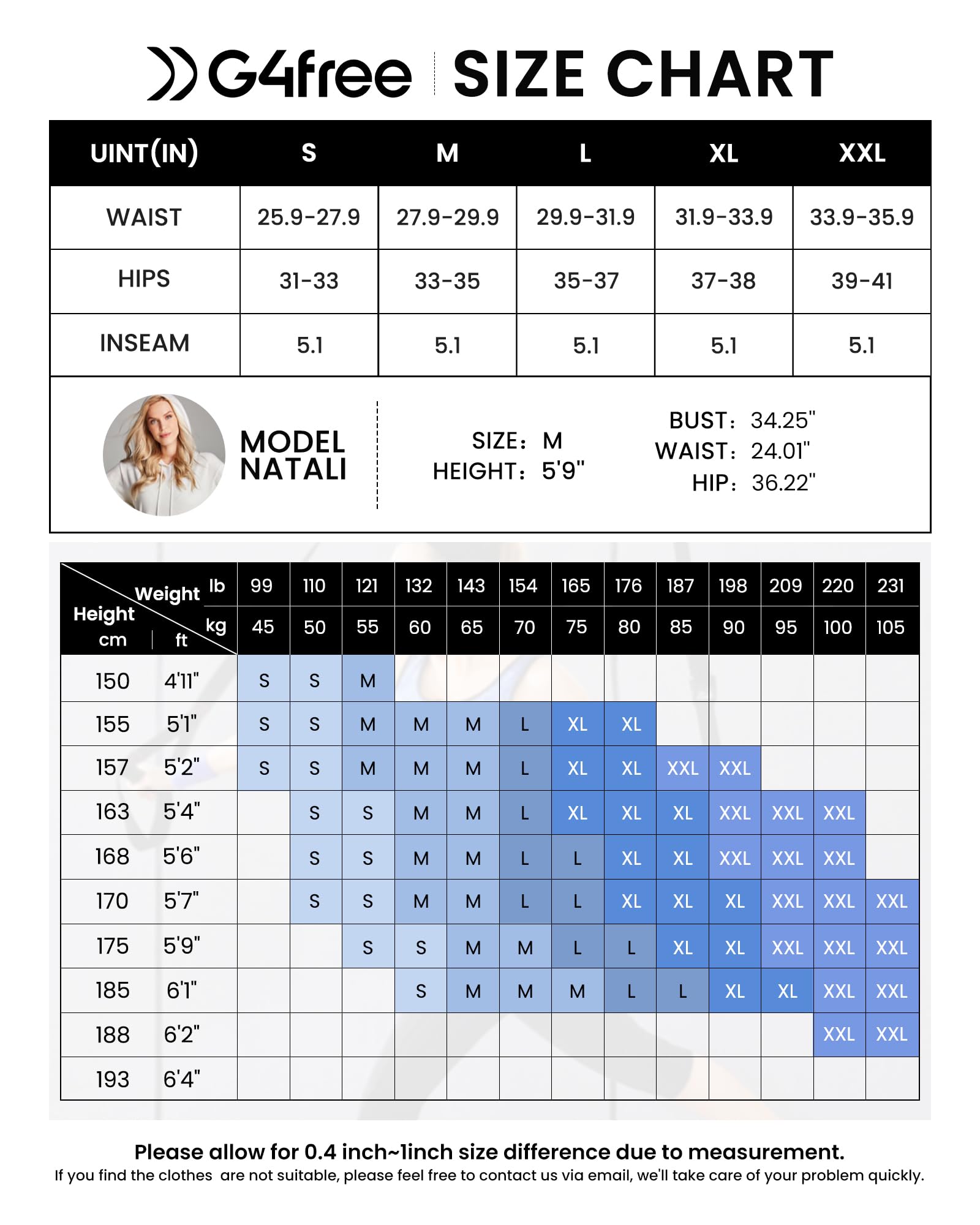 G4Free Activewear - Lightweight High-Waisted Workout Shorts 5'' -GF21E007AA-S-GF21E007AB-M-GF21E007AC-L-GF21E007AD-XL-GF21E007AE-XXL