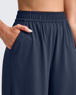 G4Free Activewear - Lightweight Wide Leg Palazzo Ankle Pants -GF25J497CA-S-GF25J498CA-S-GF25J499CA-S-GF25J497CB-M-GF25J498CB-M