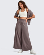G4Free Activewear - Lightweight Wide Leg Palazzo Ankle Pants -GF25J497CA-S-GF25J498CA-S-GF25J499CA-S-GF25J497CB-M-GF25J498CB-M