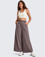 G4Free Activewear - Lightweight Wide Leg Palazzo Ankle Pants -GF25J497CA-S-GF25J498CA-S-GF25J499CA-S-GF25J497CB-M-GF25J498CB-M