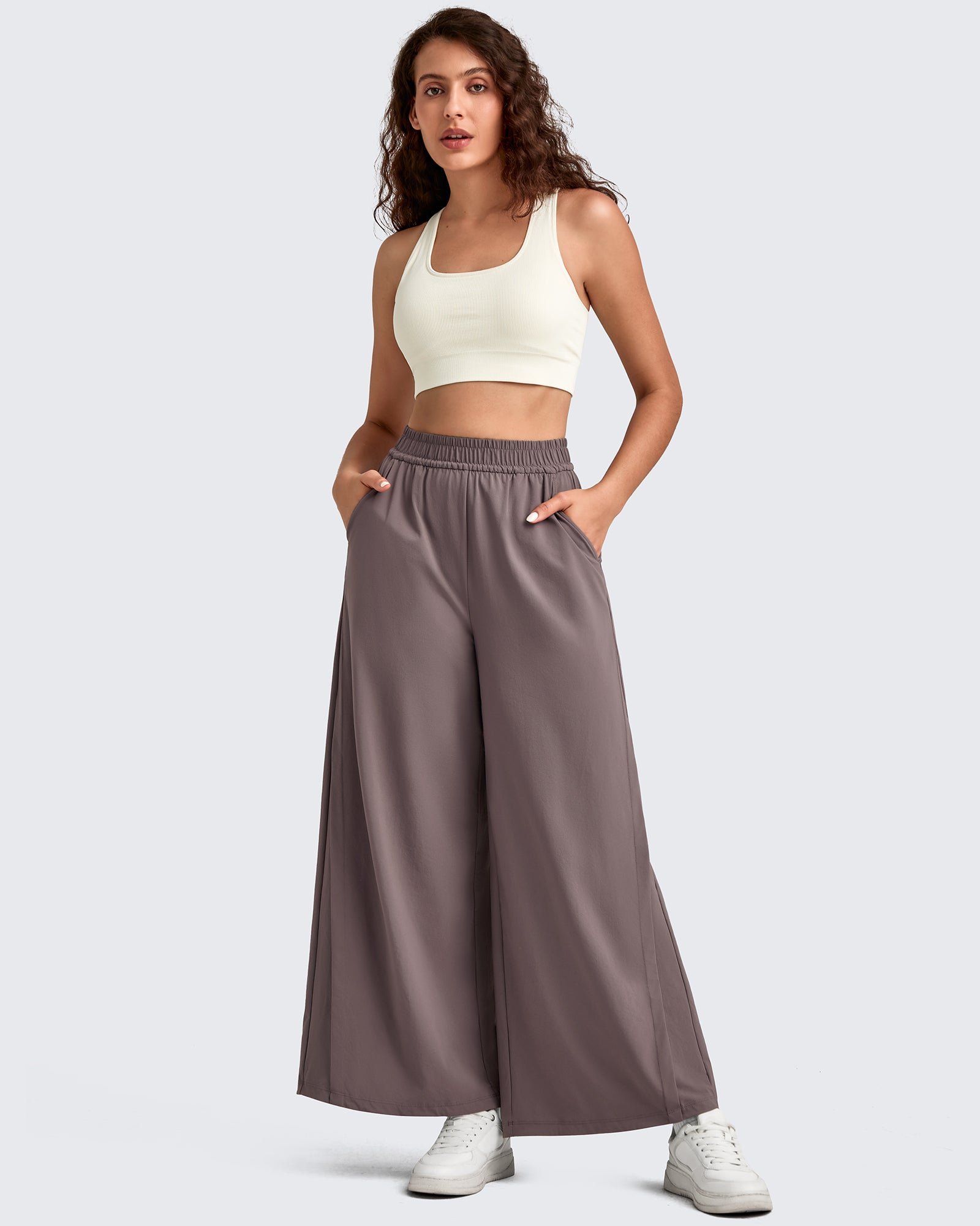 G4Free Activewear - Lightweight Wide Leg Palazzo Ankle Pants -GF25J497CA-S-GF25J498CA-S-GF25J499CA-S-GF25J497CB-M-GF25J498CB-M
