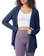 G4Free Activewear - Long Sleeve Lightweight Sun Shirts Cardigans -GF24B206BA-S-GF24B206BB-M-GF24B206BC-L-GF24B206BD-XL-GF24B206BE-XXL