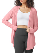 G4Free Activewear - Long Sleeve Lightweight Sun Shirts Cardigans -GF24B206BA-S-GF24B206BB-M-GF24B206BC-L-GF24B206BD-XL-GF24B206BE-XXL