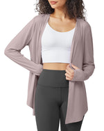 G4Free Activewear - Long Sleeve Lightweight Sun Shirts Cardigans -GF24B206BA-S-GF24B206BB-M-GF24B206BC-L-GF24B206BD-XL-GF24B206BE-XXL