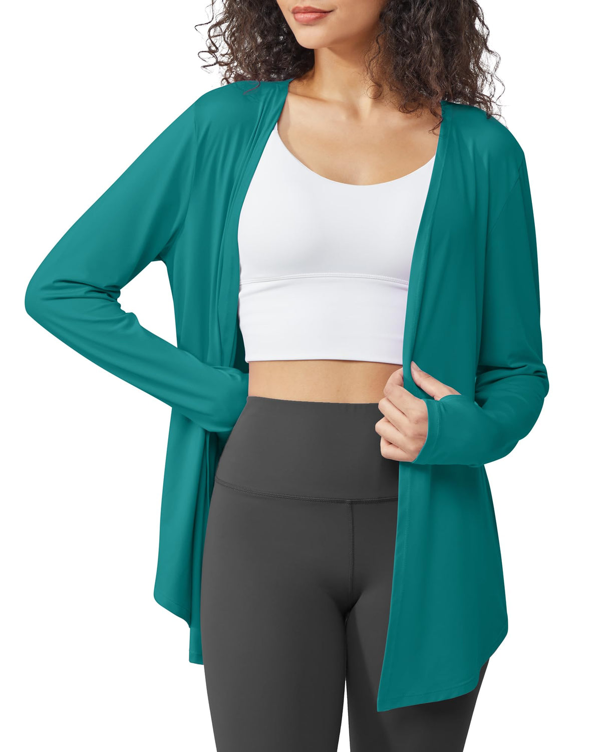 G4Free Activewear - Long Sleeve Lightweight Sun Shirts Cardigans -GF24B206BA-S-GF24B206BB-M-GF24B206BC-L-GF24B206BD-XL-GF24B206BE-XXL