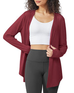 G4Free Activewear - Long Sleeve Lightweight Sun Shirts Cardigans -GF24B206BA-S-GF24B206BB-M-GF24B206BC-L-GF24B206BD-XL-GF24B206BE-XXL