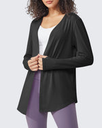 G4Free Activewear - Long Sleeve Lightweight Sun Shirts Cardigans -GF24B206BA-S-GF24B206BB-M-GF24B206BC-L-GF24B206BD-XL-GF24B206BE-XXL